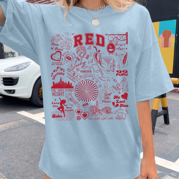 All Too Well – Red All Too Well Comfort Colors Shirt