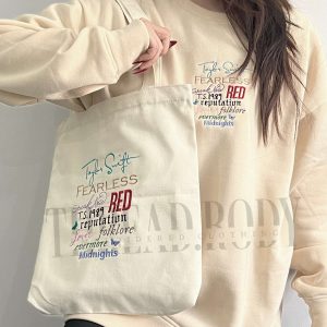 TS Albums – Embroidered Tote Bag