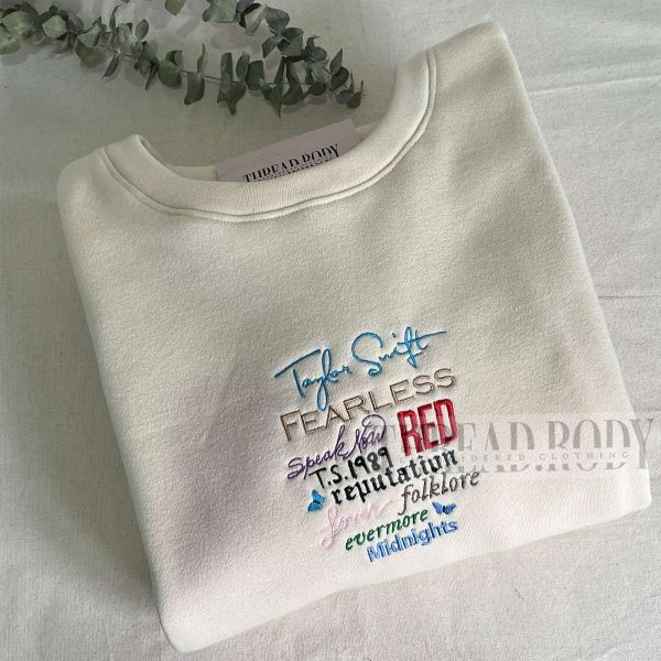 TS Album – Embroidered Sweatshirt