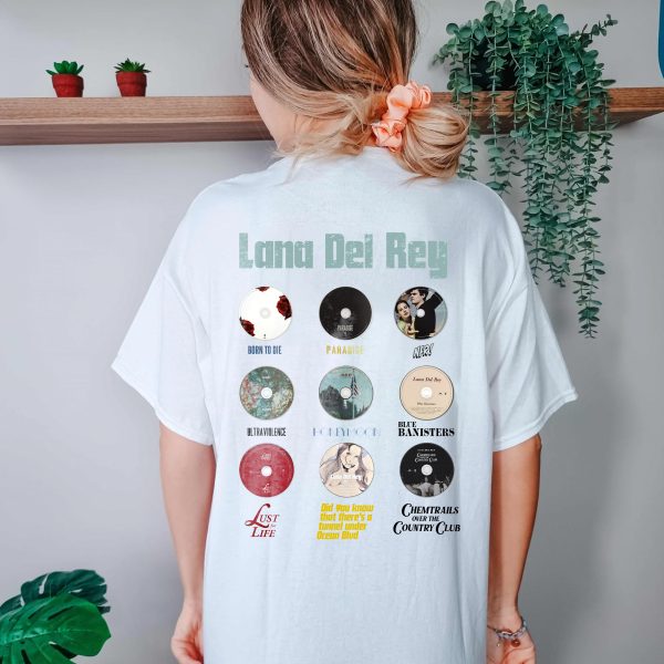 Lana Del Rey – LDR Album CDs Shirt