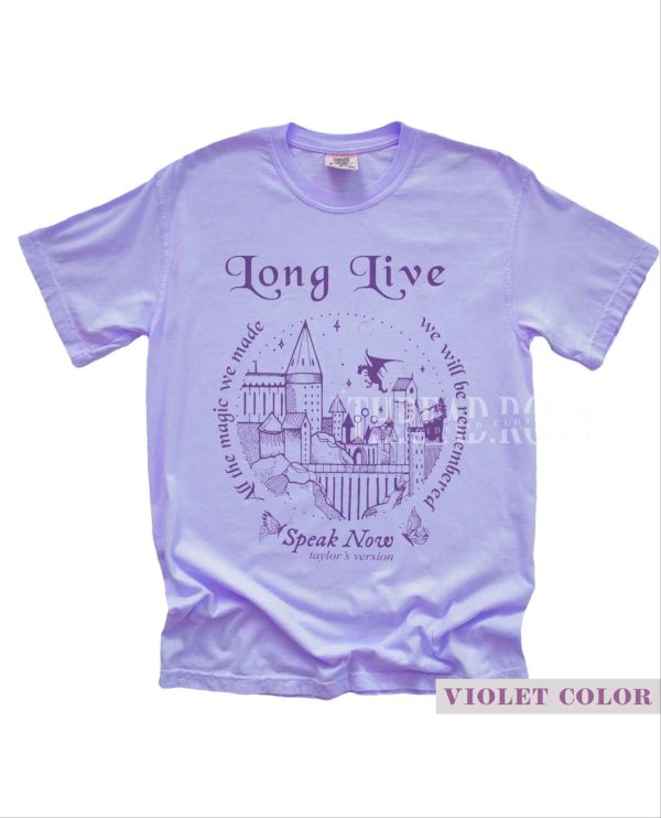 Long Live – Comfort Color Shirt