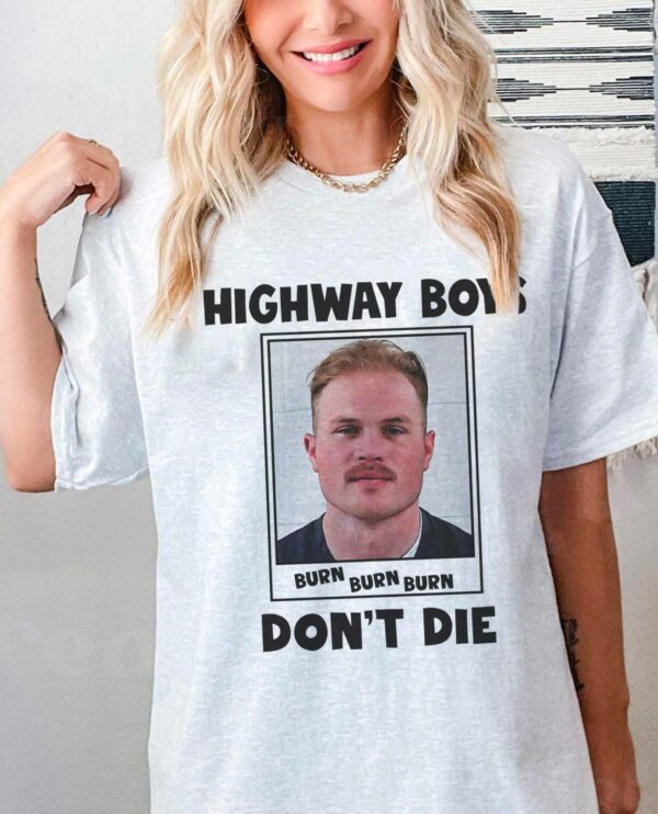 Highway Boys Zach Bryan Mugshot Shirt