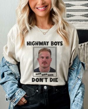 Highway Boys Zach Bryan Mugshot Shirt