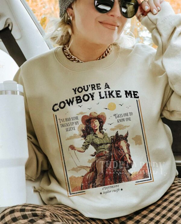 Retro Cowboy Like Me Shirt