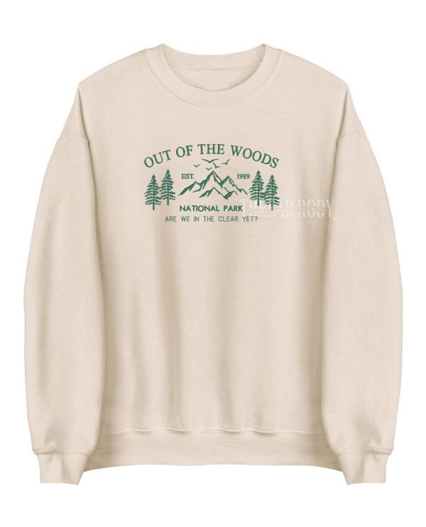 Out Of The Woods National Park – Embroidered Sweatshirt