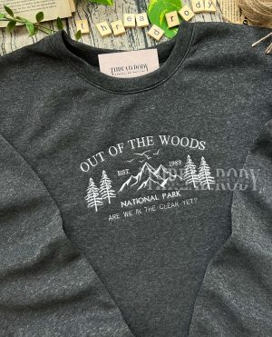 Out Of The Woods National Park – Embroidered Sweatshirt
