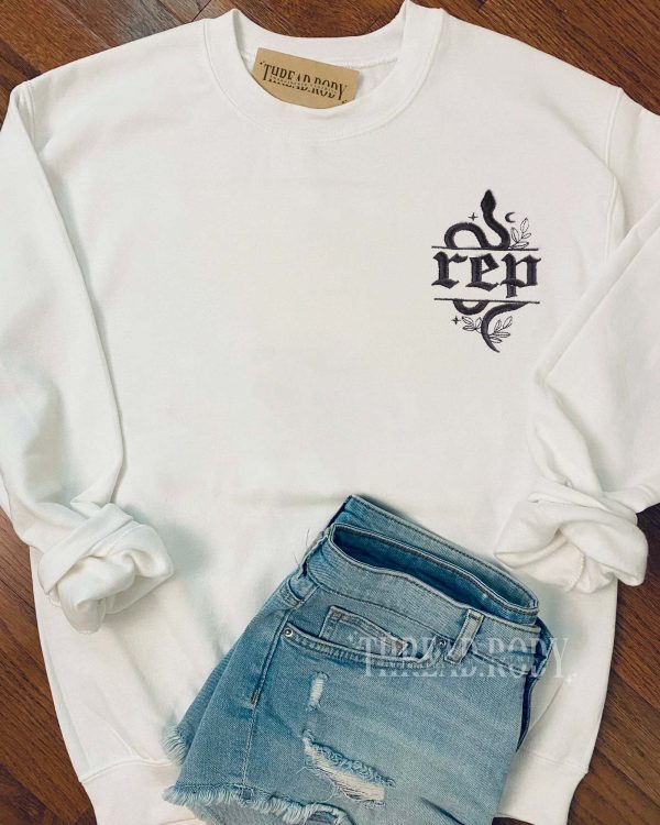 Rep – Embroidered Sweatshirt