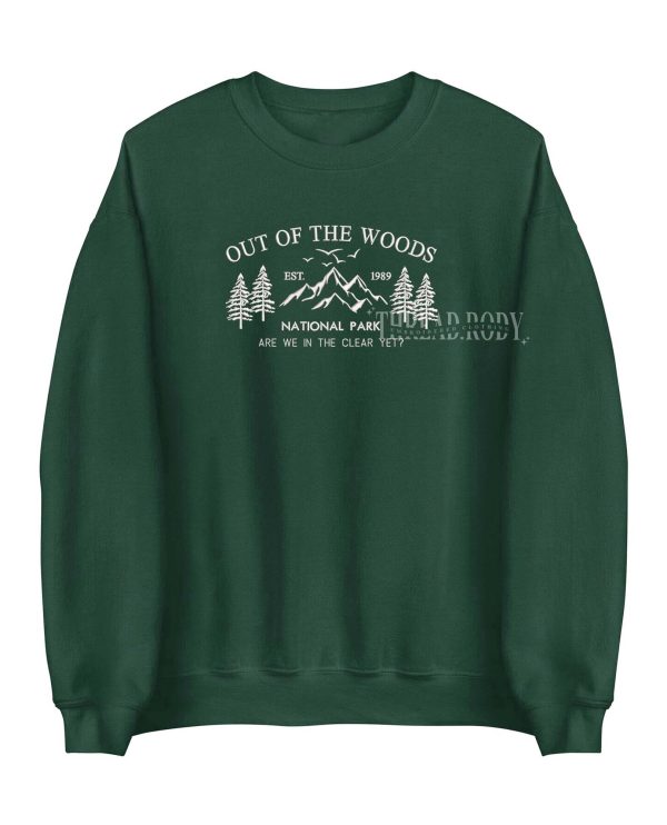 Out Of The Woods National Park – Embroidered Sweatshirt