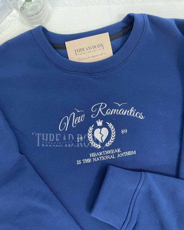 New Romantics – Embroidered Sweatshirt