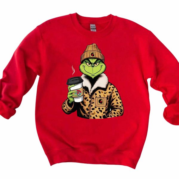 Boy Boujee Grinch Starbucks sweatshirt