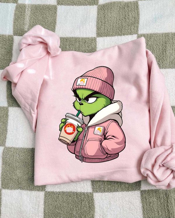 Boujee Grinch Mc Donald sweatshirt