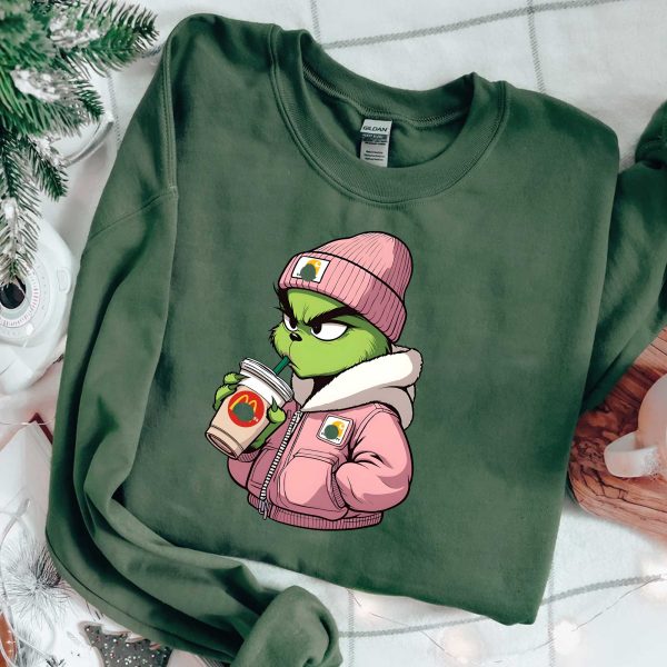 Boujee Grinch Mc Donald sweatshirt