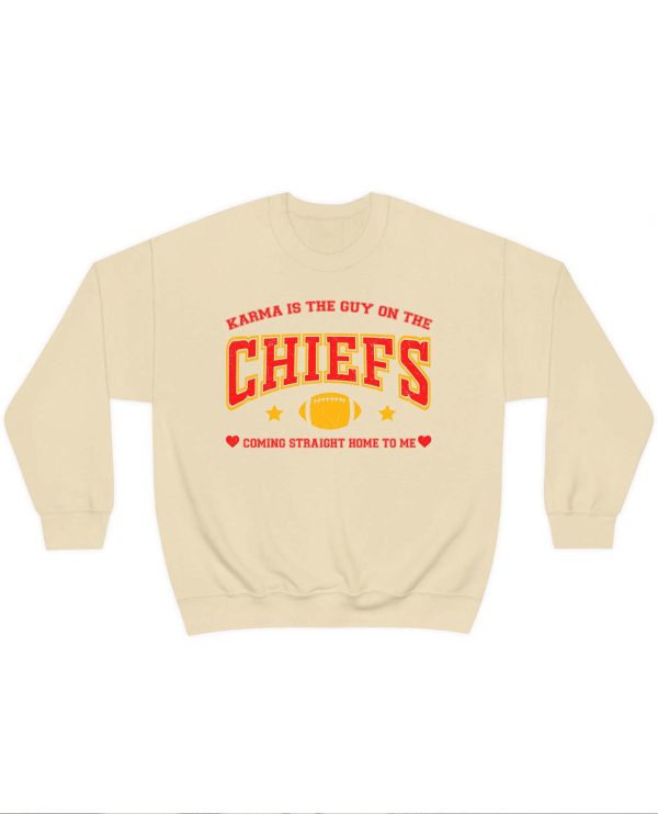 Karma Is The Guy On The Chiefs Sweatshirt