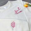 Lover – Embroidered Sweatshirt