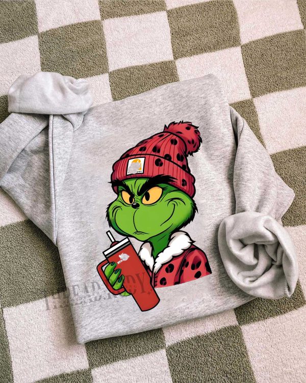 Boujee Grinch Stantley sweatshirt