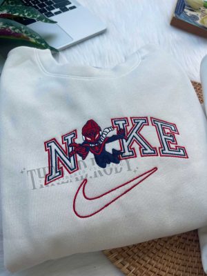 Spiderman and Gwen – Spider Man Embroidered Sweatshirt