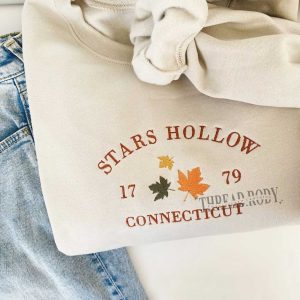 Stars Hollow Connecticut – Embroidered Sweatshirt