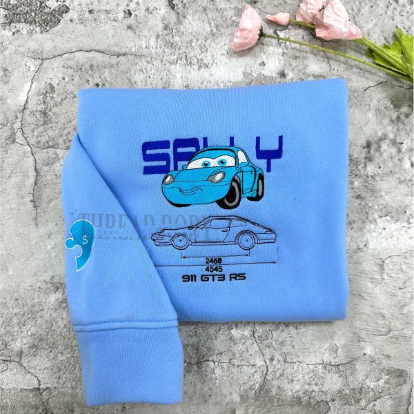 Cars (Version 2) Embroidered Sweatshirt