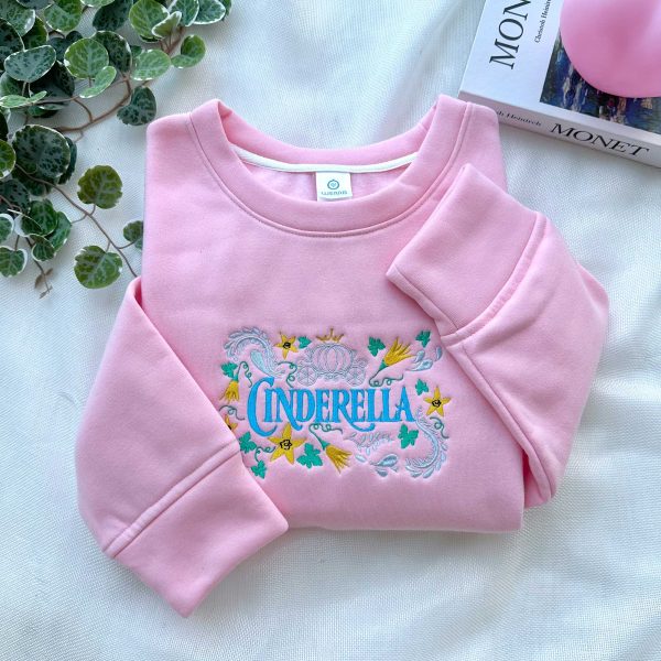 Youth – Disney Princess Embroidered Sweatshirt