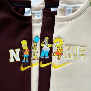 The Simpsons Embroidered Sweatshirt