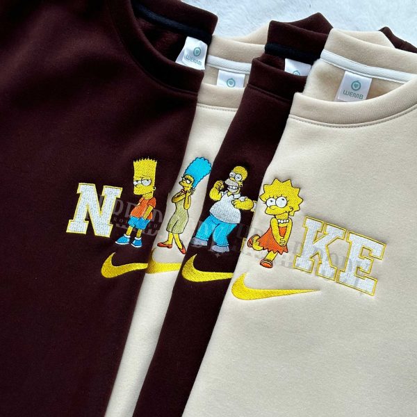 The Simpsons Embroidered Sweatshirt