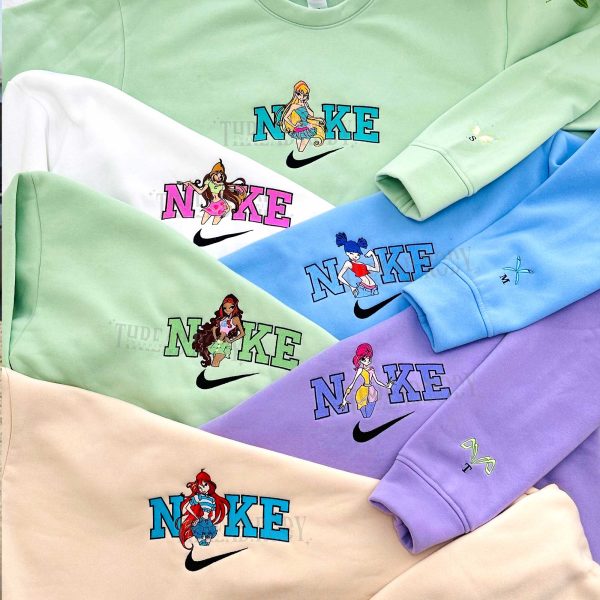 Winx Club Embroidered Sweatshirt