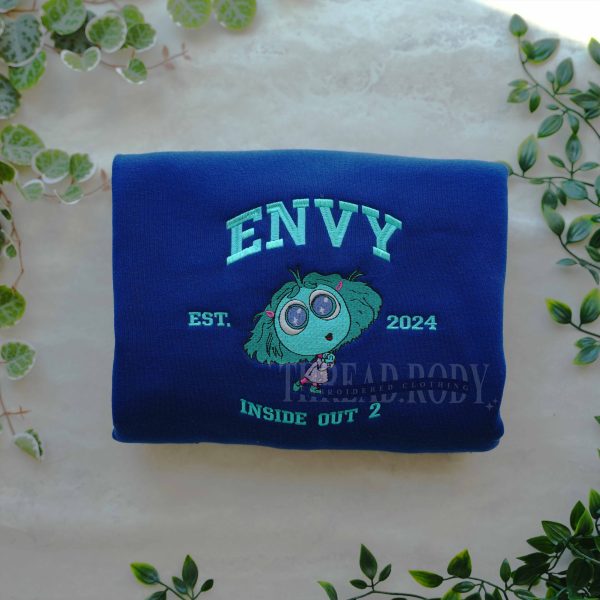 Inside out (version 2)  Embroidered Sweatshirt