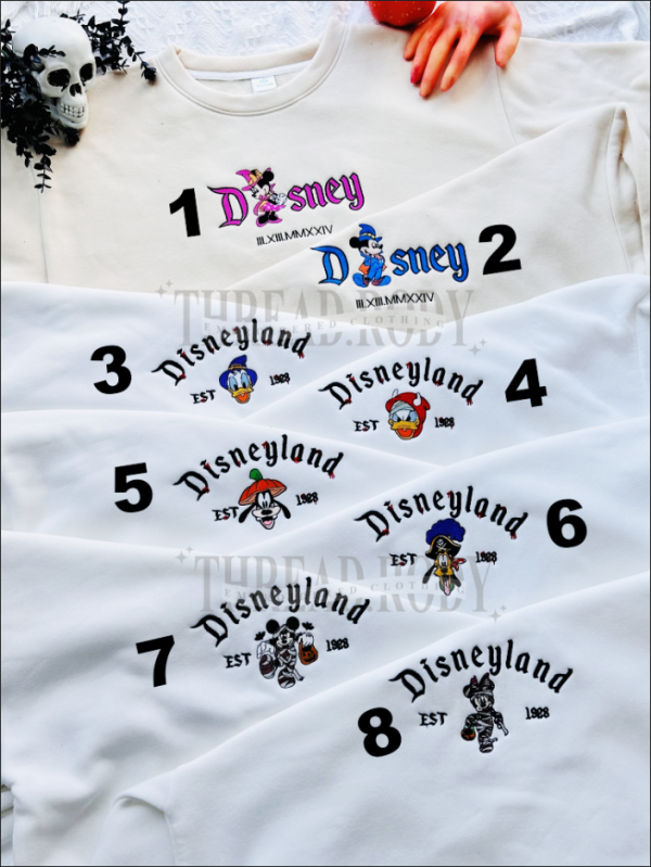 Disney Halloween – Embroidered Sweatshirt