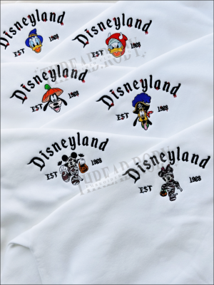 Disney Halloween – Embroidered Sweatshirt