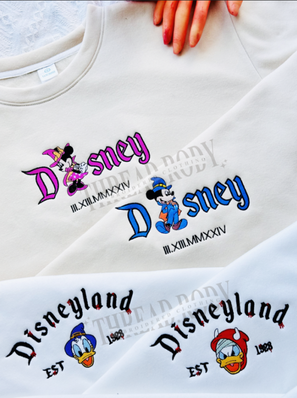 Disney Halloween – Embroidered Sweatshirt