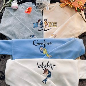 Coraline – Embroidered Sweatshirt