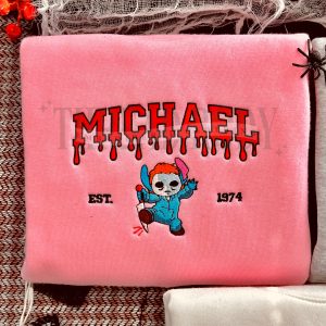 Stitch horror– Embroidered Sweatshirt