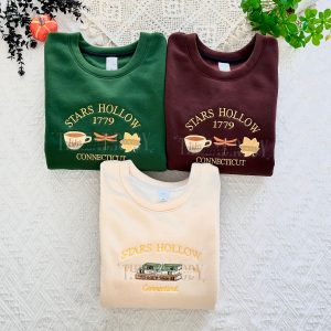 Stars Hollow Connecticut 1779 – Embroidered Sweatshirt