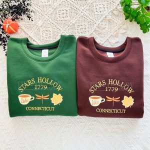 Stars Hollow Connecticut 1779 – Embroidered Sweatshirt